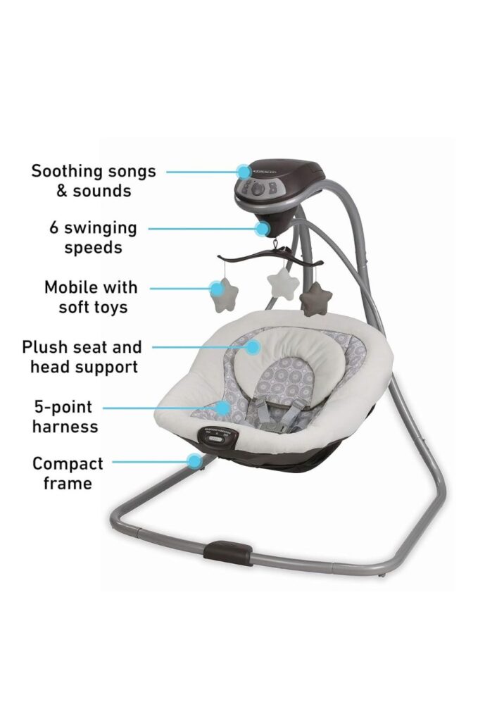 Graco-duetsoothe-swing-and-rocker-Best-Baby-Bouncer